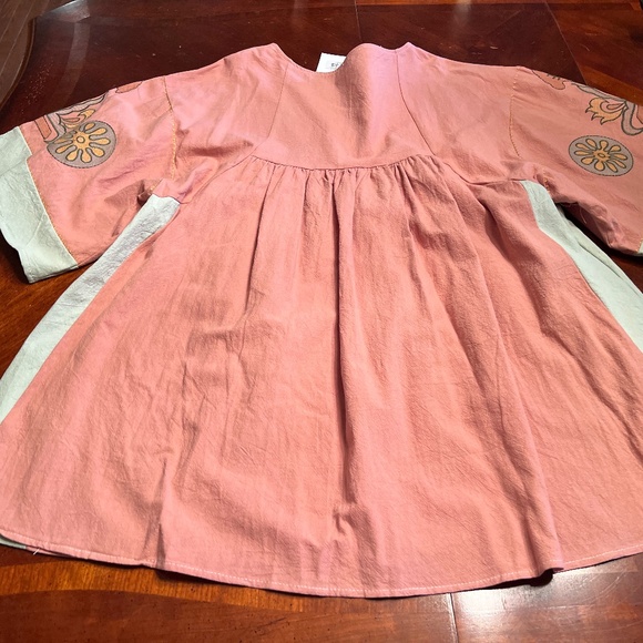 Sunday Up Embroidered Mini Dress Sz L NWT - Picture 2 of 6